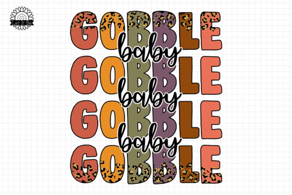 Download Thanksgiving Gobble Baby Sublimation - Thanksgiving Collection