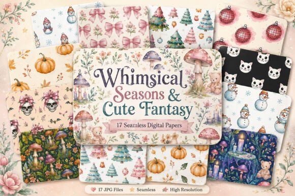 Download Whimsical Seasons &amp; Cute Fantasy - Season Collection