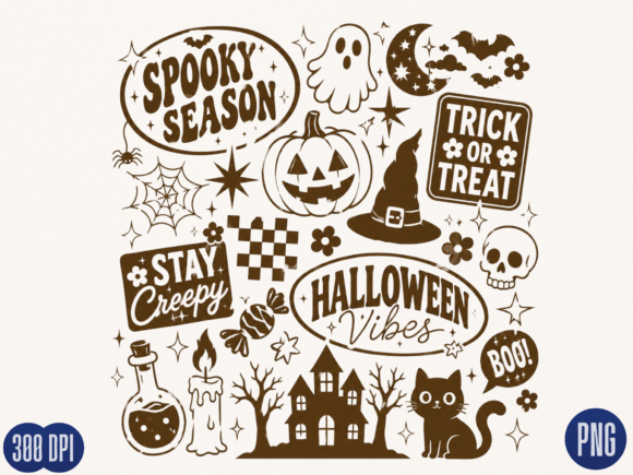 Download Spooky Season Halloween Icons PNG - Premium Resources
