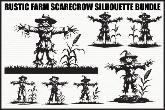 Download Rustic Scarecrow Farm Bundle - Scarecrow farm Collection