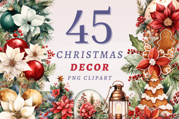 Download Christmas Decor PNG Bundle - Christmas decor png Collection