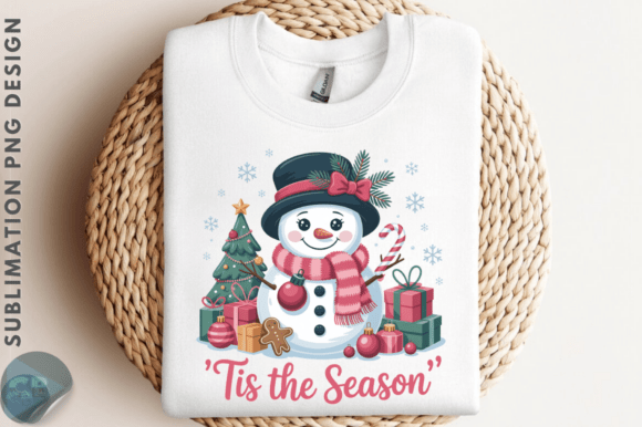 Download Tis the Season - Snowman Christmas PNG D - Season Collection