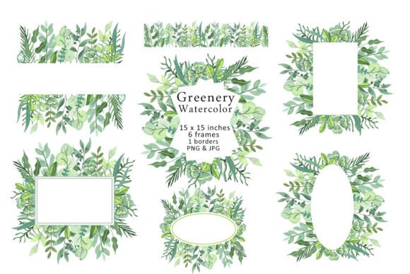 Download Watercolor Frame Clipart Green Grass PNG - Grass png Collection
